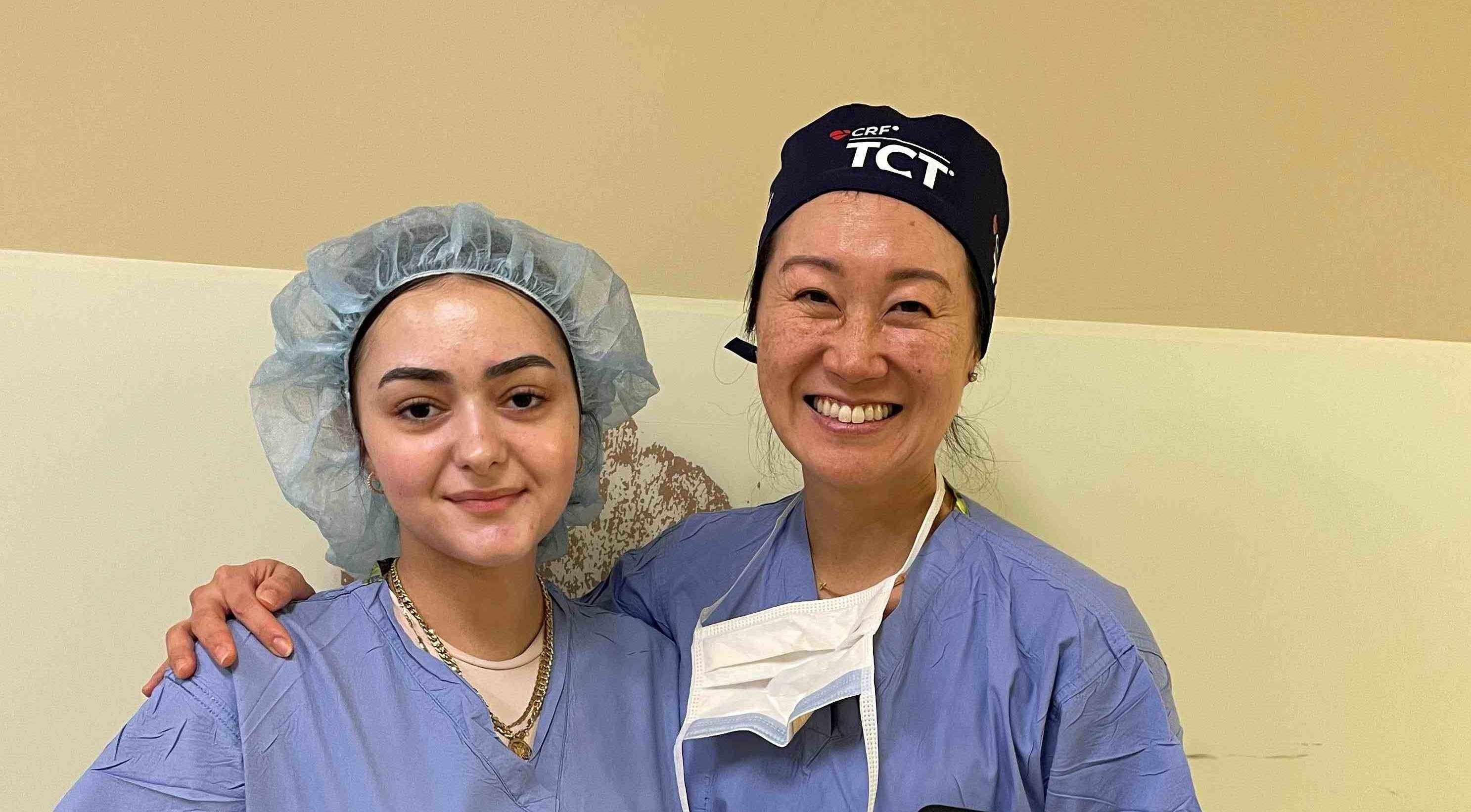 Christine Chung and Andrea Diaz