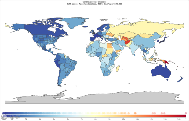 CVD Global Mapping