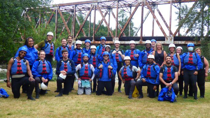 Skykomish River Whitewater Kayaking Teambuilding Day 2021
